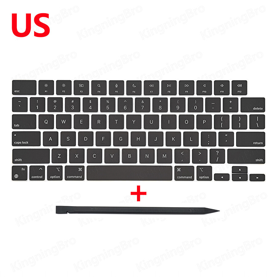New Keyboard Keys Keycaps For Macbook Pro 14" 16" M1 A2442 A2485 Keycap Key Cap