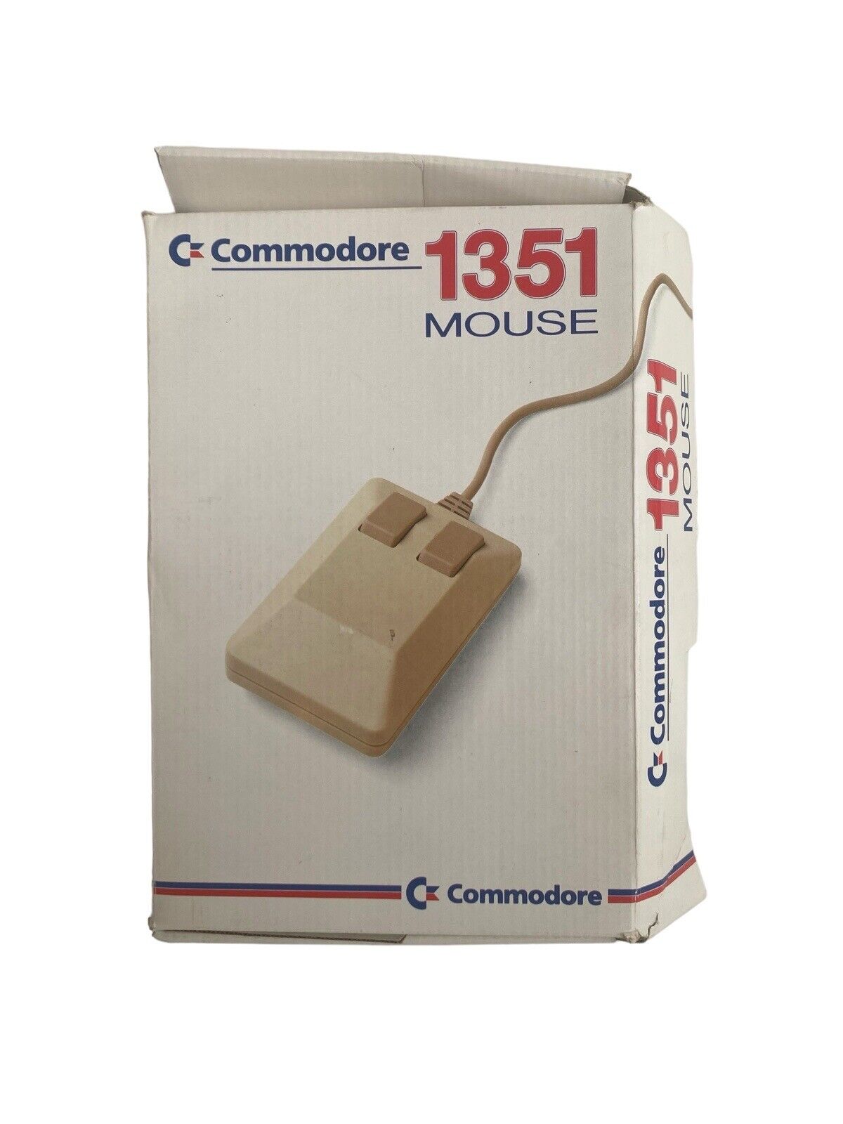 Commodore 1351 Mouse for the Commodore 64 64C 128 With Box No Manual Tested