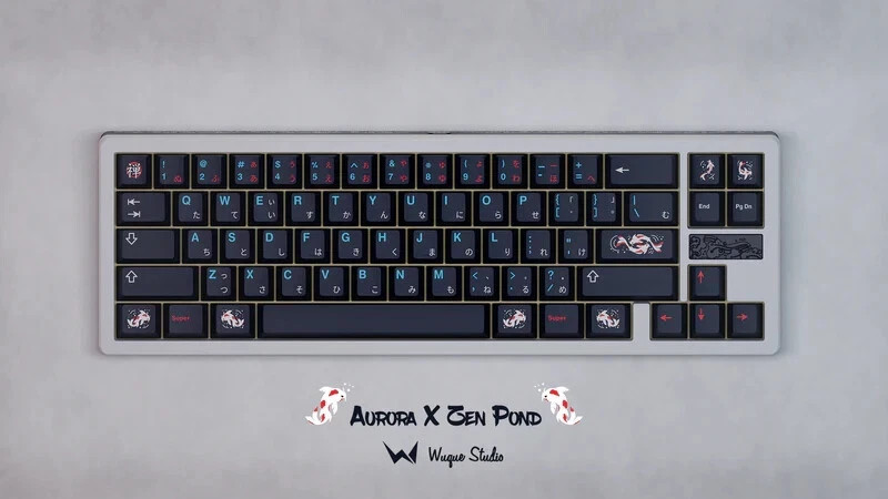 Ikki68 Aurora R2 - Zen Pond Keyboard Kit