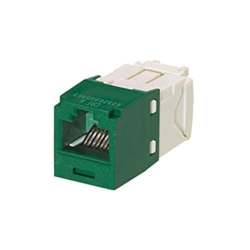 Panduit CJ688TGGR24 24-Pack Cat6 UTP Modular Jacks - Green