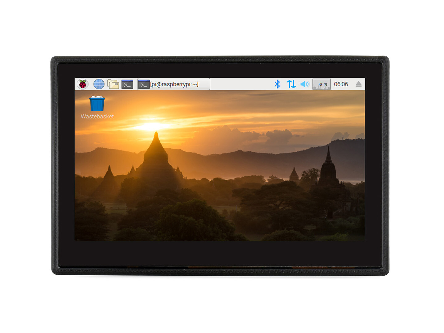 Waveshare 4.3in Capacitive Raspberry Pi Touch Display  with Protection Case DSI