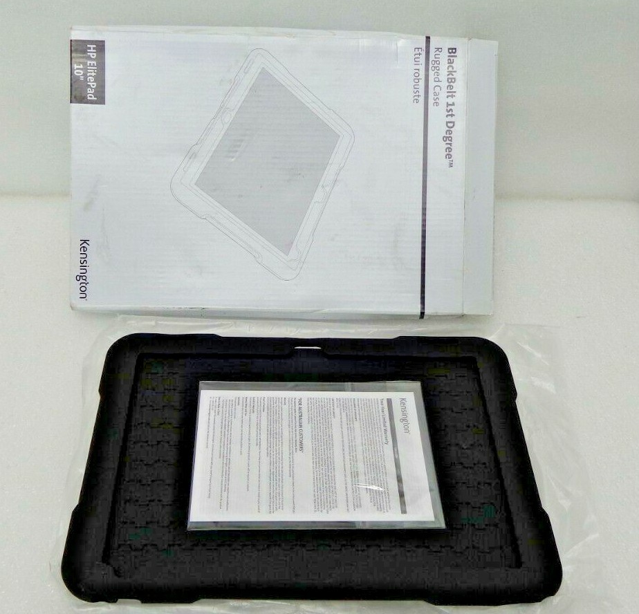 Kensington BlackBelt 1st Degree Rugged Protective Case HP Elitepad 10 Inch