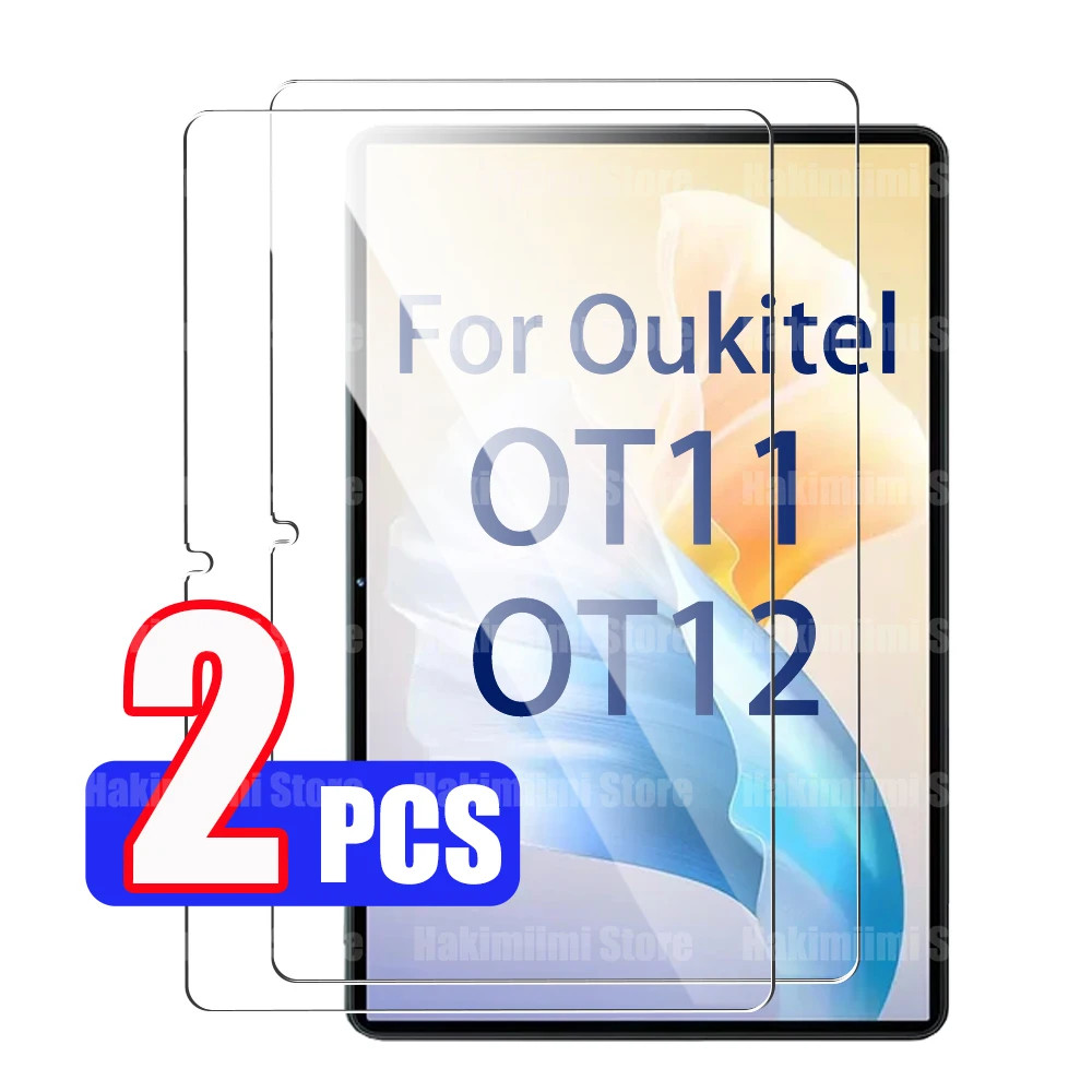 2PCS OUKITEL OT11 OT12 (11 inch) 2024 Tempered Glass Film Cover Screen Protector