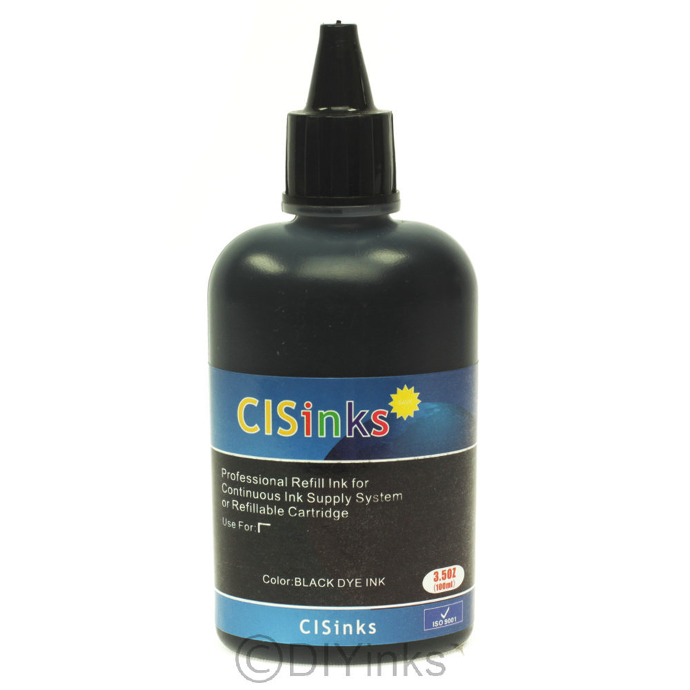 100ML BLACK Refill Ink Bottle Non-OEM for HP 711 Designjet T120 T520 HP711 