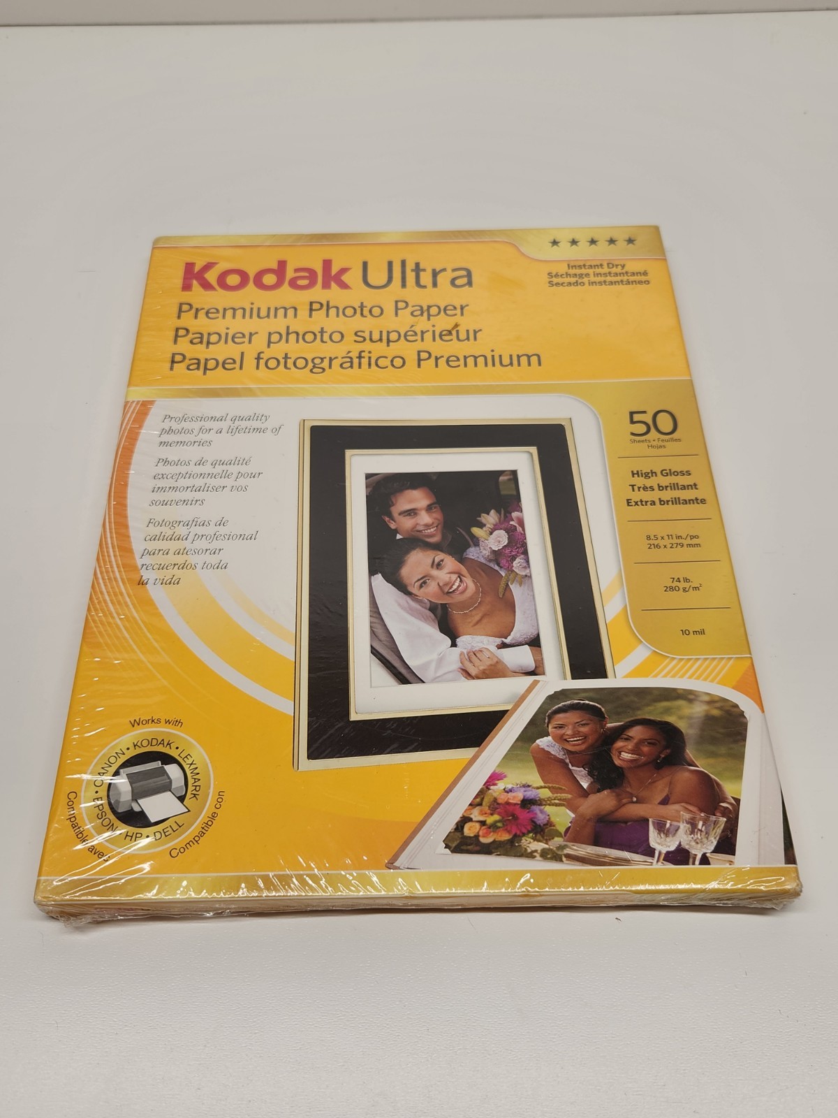 New Kodak Ultra Premium Photo Paper 4 x 6 Inches High Gloss 100 Sheets 