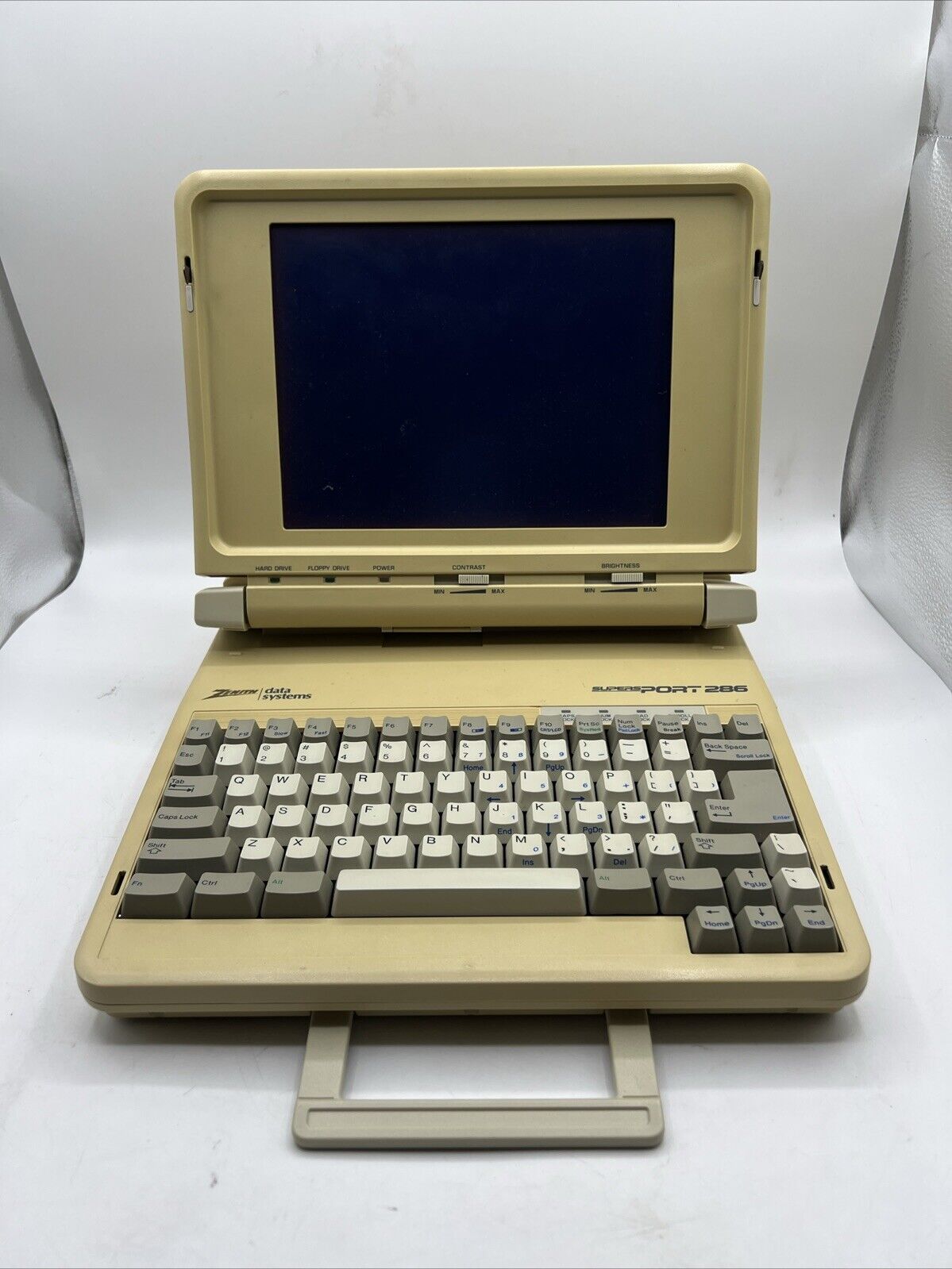 Vintage Zenith Data Systems Supersport 286 ZWL-0200-02 Laptop Computer AS IS