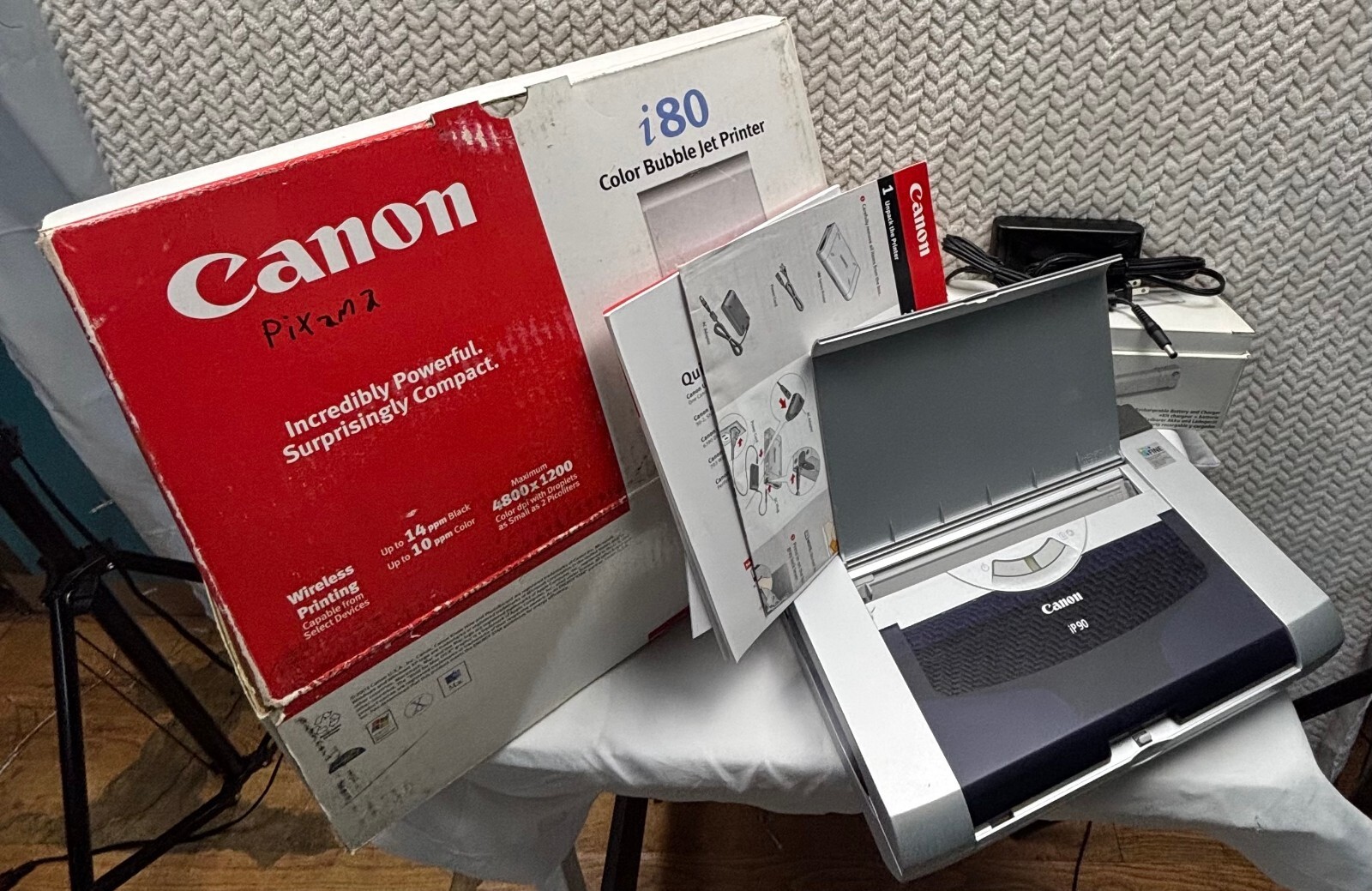 Canon Pixma i80 Color Bubble Jet Printer