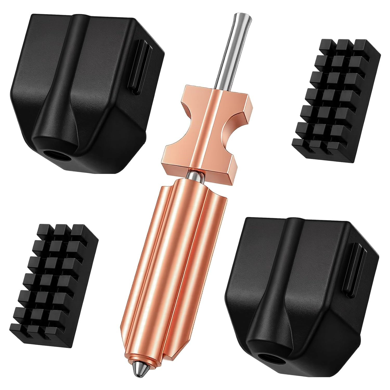Hot End Nozzle Kit Compatible with Flashforge AD5X. All-Metal one-piece 0.4mm Ti