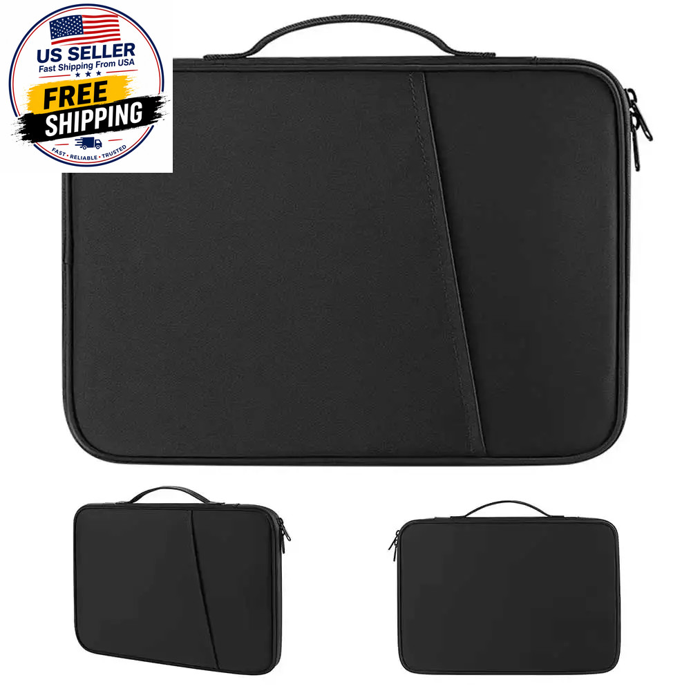 Waterproof Nylon 11-13 Inch Tablet PC Carrying Case, Padded Protective Travel In