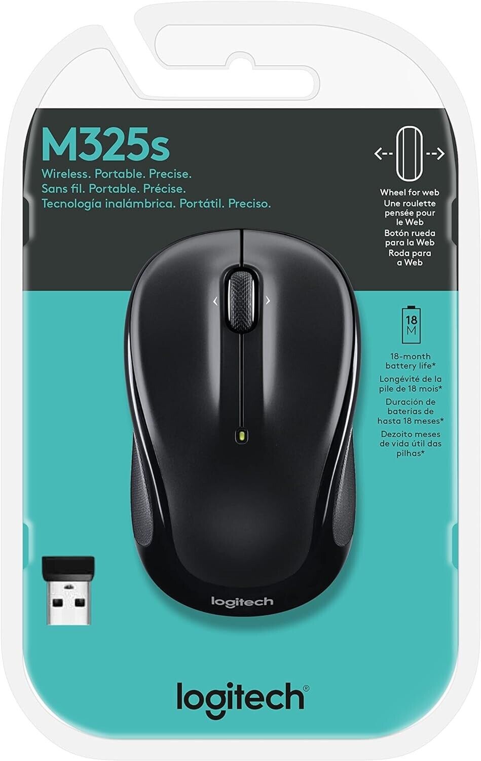 Logitech Wireless Mouse M325s (BRAND NEW & FACTORY SEALED FROM THE MANUFACTURER)