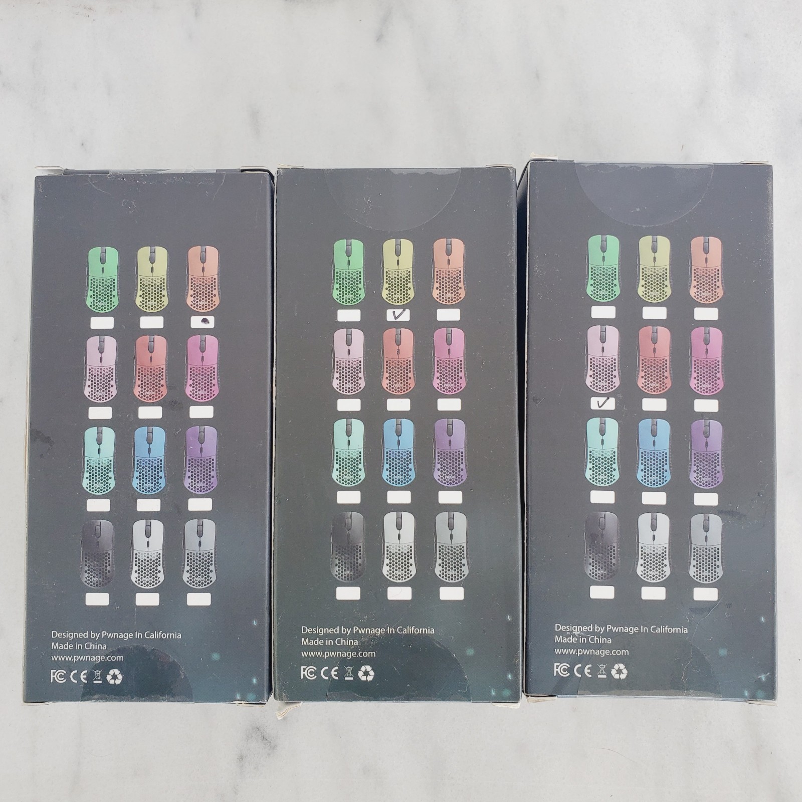 New Symm 2 Pwnage Ultra Custom Bundle Lot 3 Shells (no mouse)
