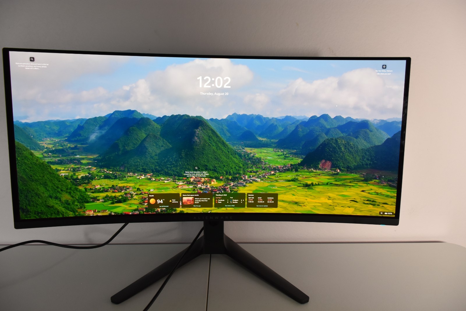 Alienware AW3423DW 34" Curved OLED Monitor 21:9 3440x1440 175Hz Black - Read