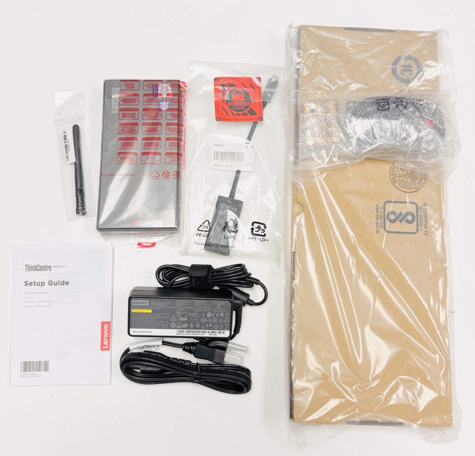 Lenovo ThinkCentre M90n-1 Nano Computer Intel i3-8145U, 8GB, 125GB Win10Pro