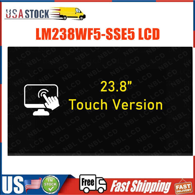 LCD LED Touch Screen Replacement Panel Display LM238WF5(SS)(E5) LM238WF5-SSE5