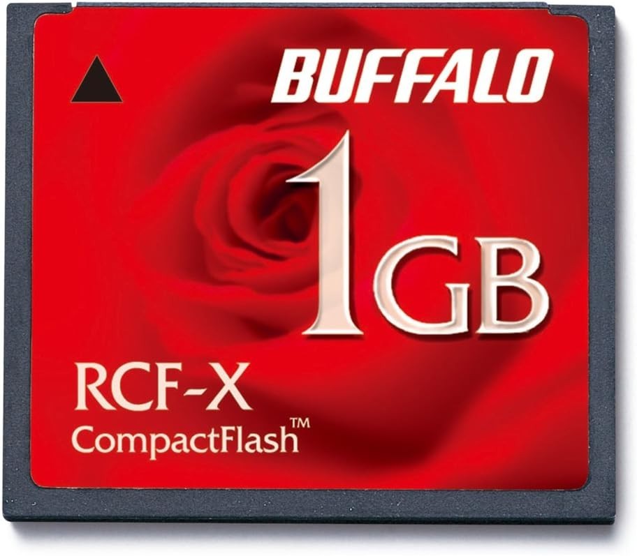 BUFFALO Compact Flash RCF-X1GY 1GB Perfect for SLR Compact digital cameras New