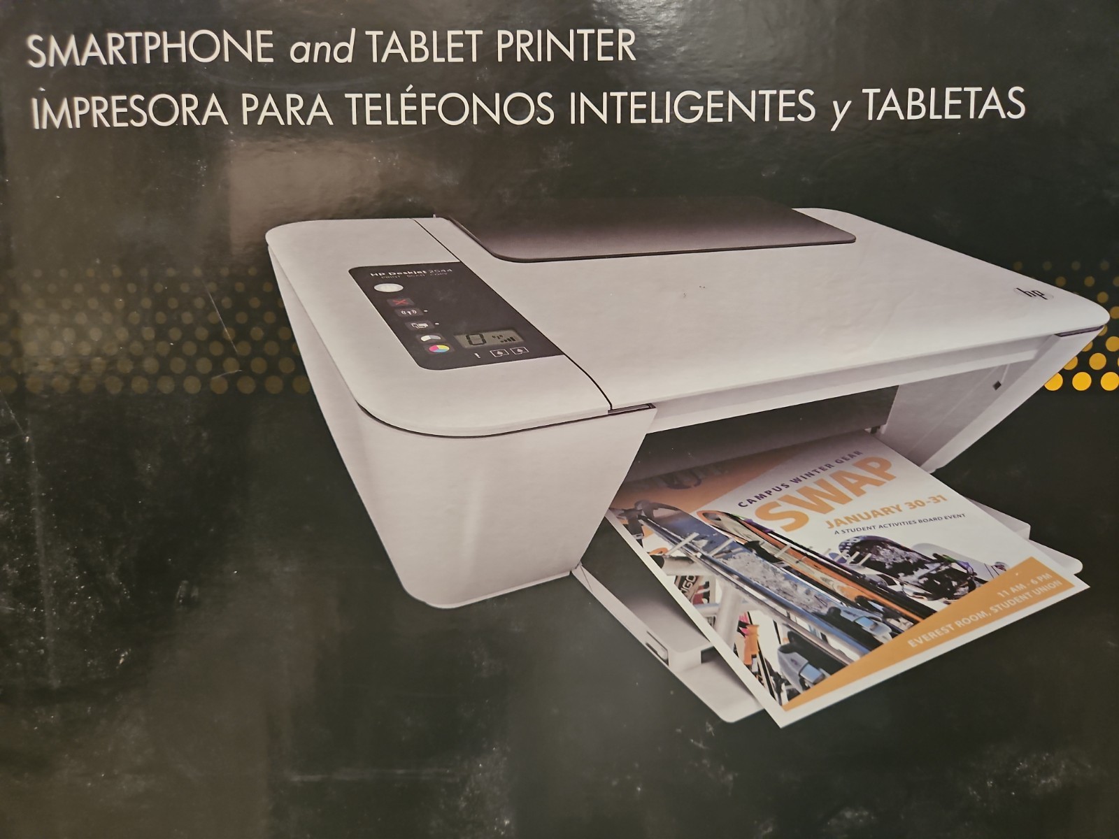 ​HP DeskJet 2544 Wireless All-in-One  Color Inkjet Printer  Brand New Sealed Box