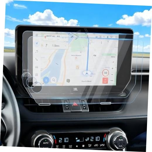 [Upgrade] 2 Pack Toyota RAV4 2023 2024 2025 10.5-Inch Screen Transparent