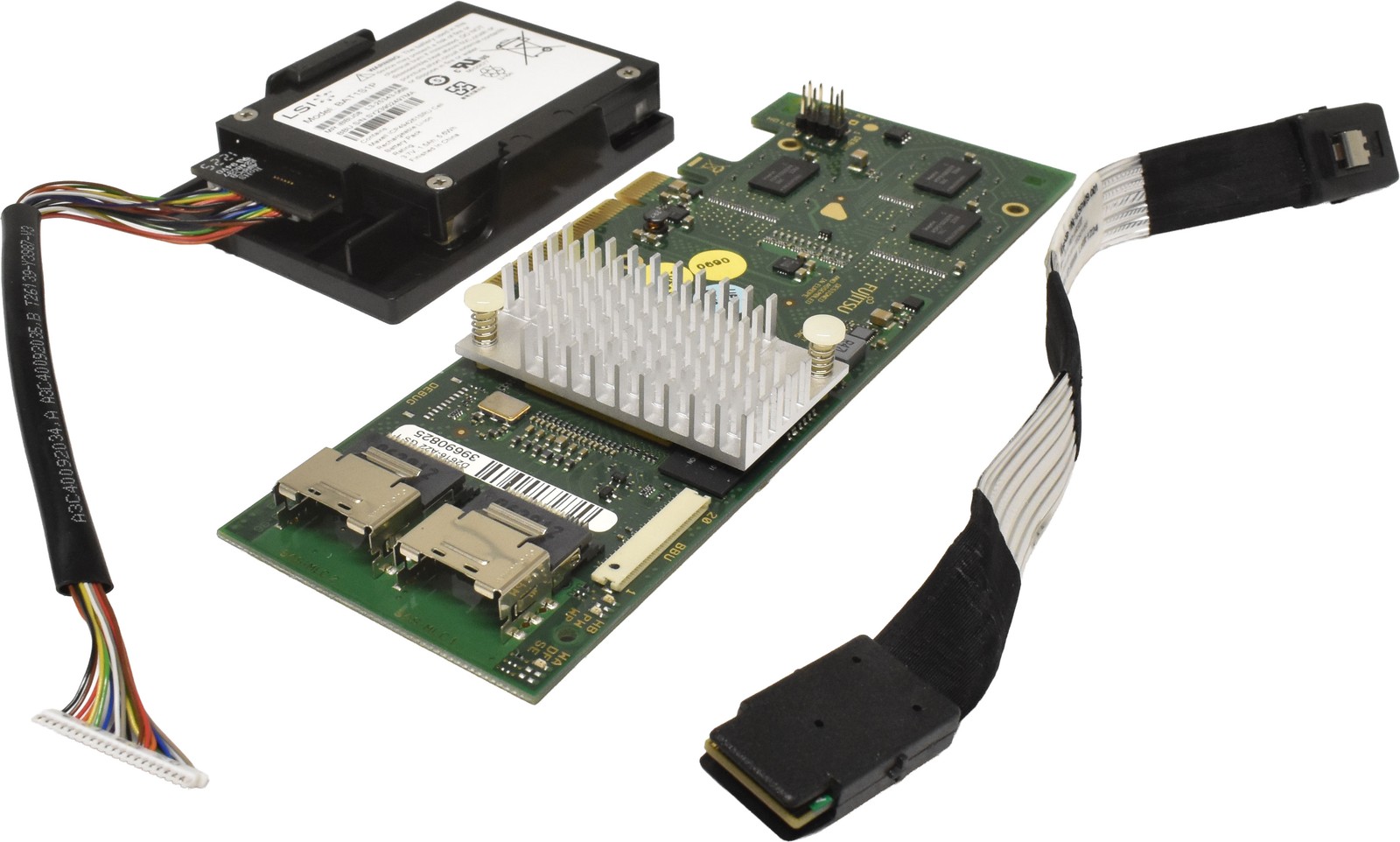 Fujitsu D2616-A22 GS1 6Gb PCle x8 SAS RAID Controller No Bracket +BBU +1x Cable