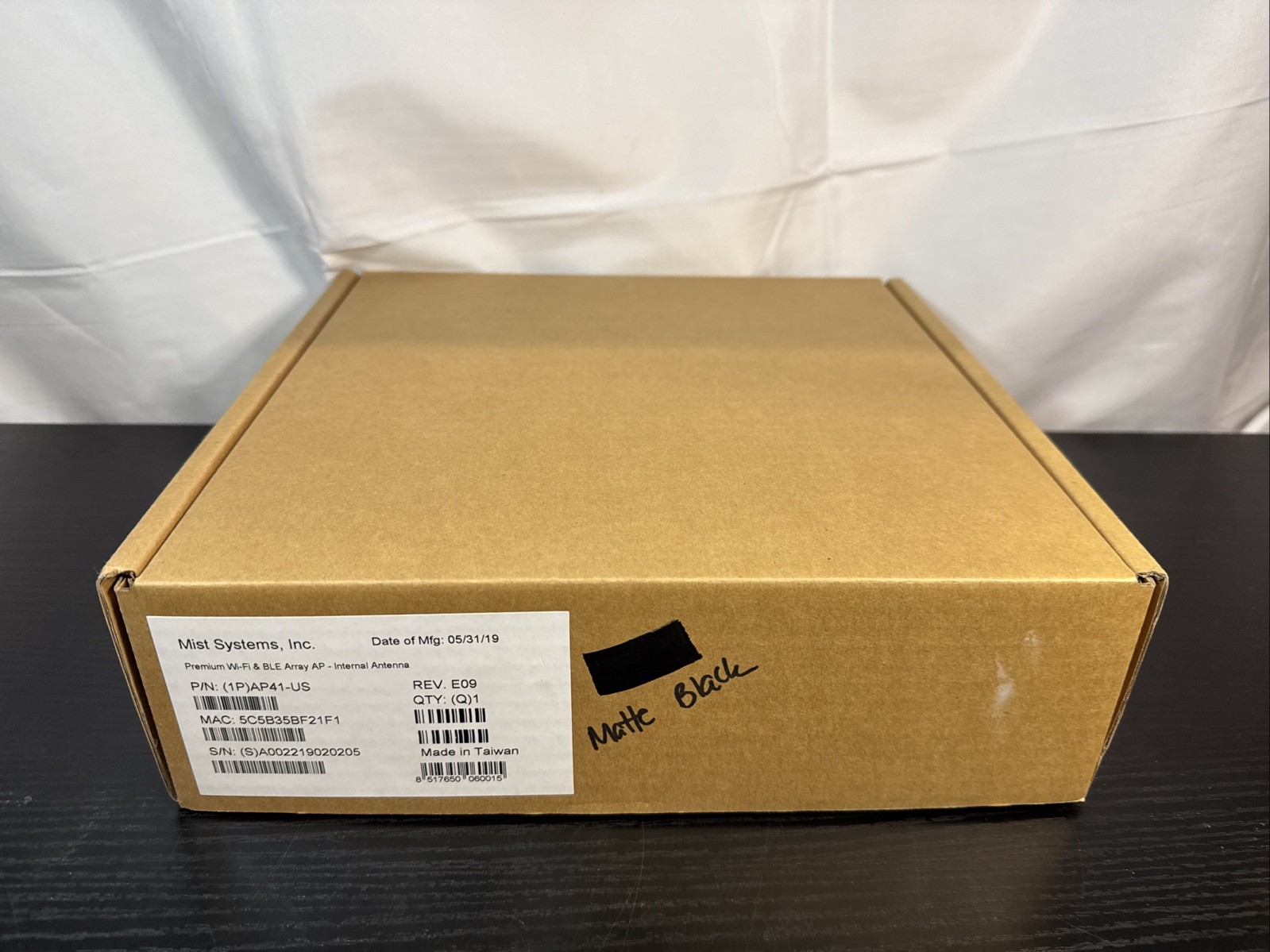 Juniper Mist Systems AP41 Wireless AC Access Points AP41-US Rev. E08 BLACK