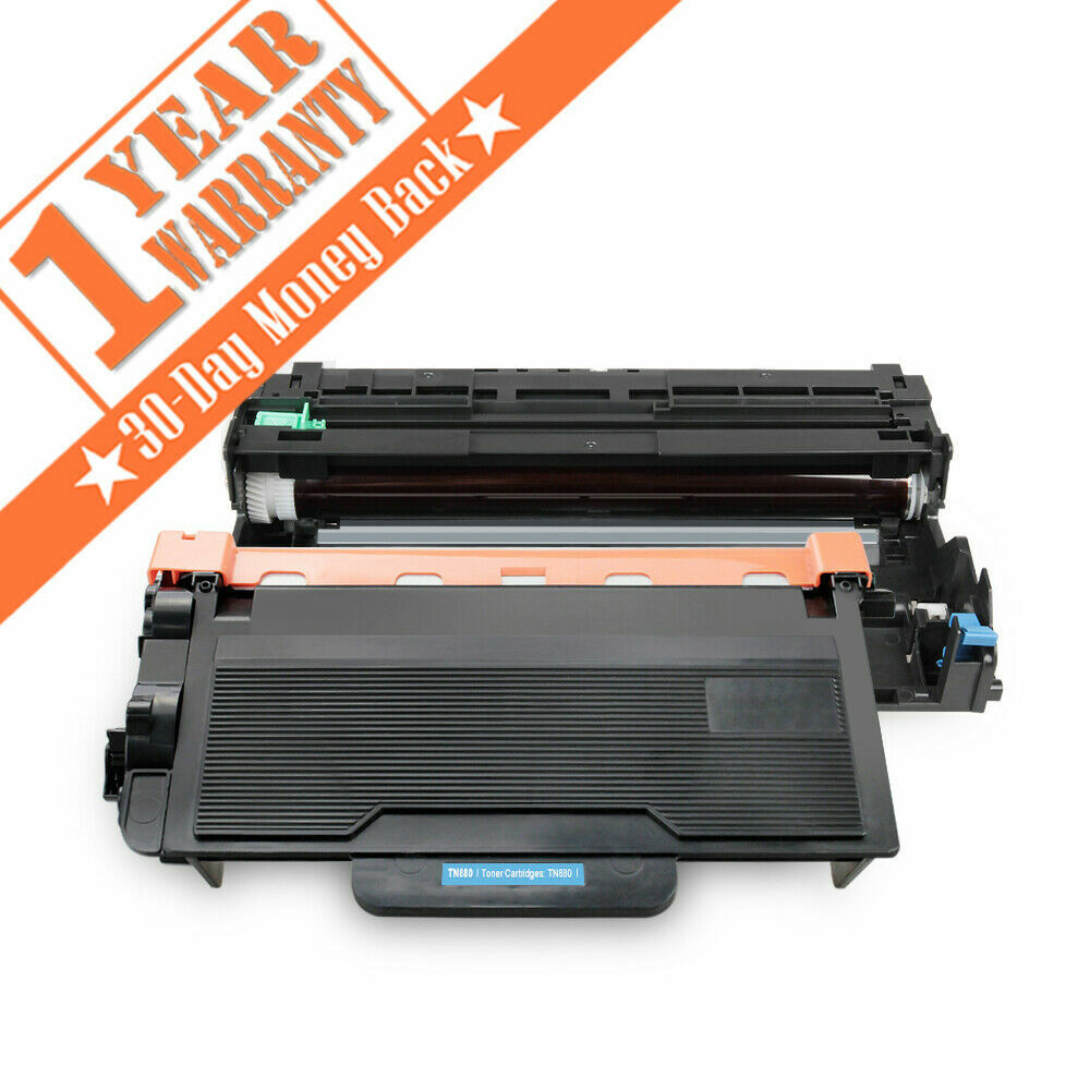 2pack High Yield DR820 Drum & TN850 Toner for Brother HL-L6200DW MFC-L5900DW