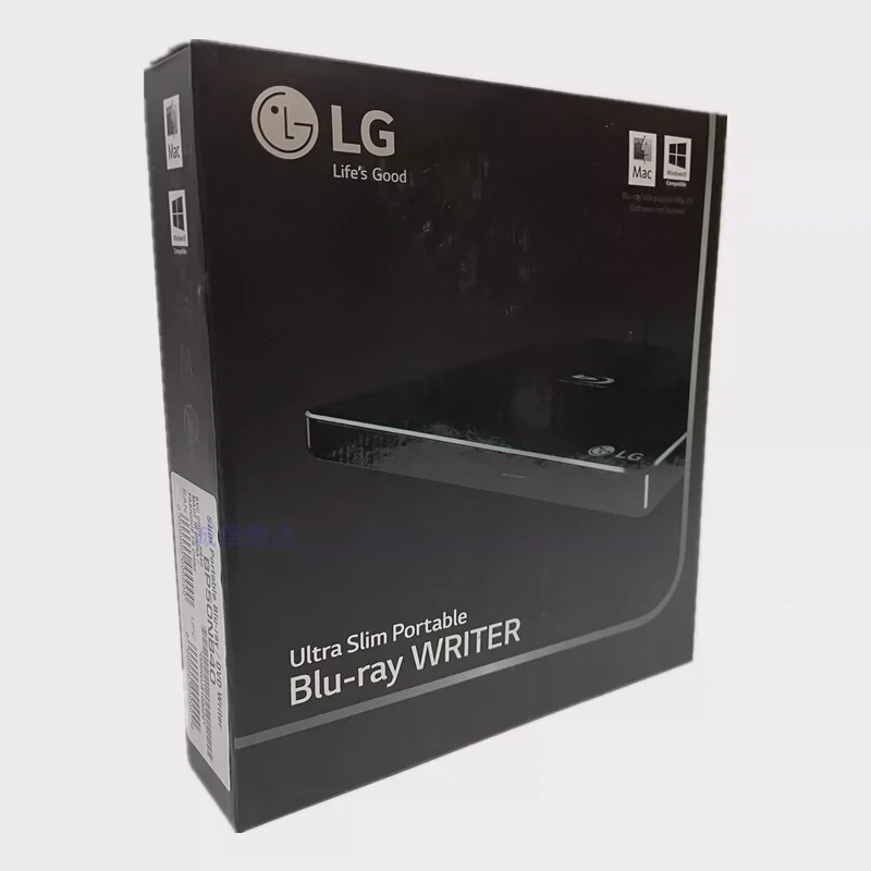 LG BP50NB40 External USB Blu-Ray Burner Optical Drive Expedited Shipping