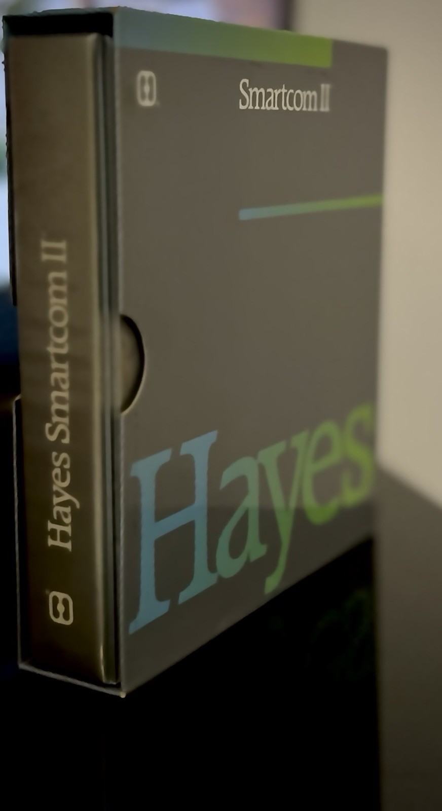 HAYES SMARTCOM II VERSION 2.1 Vintage Big Box Software IBM Retro PC  5.25 Floppy