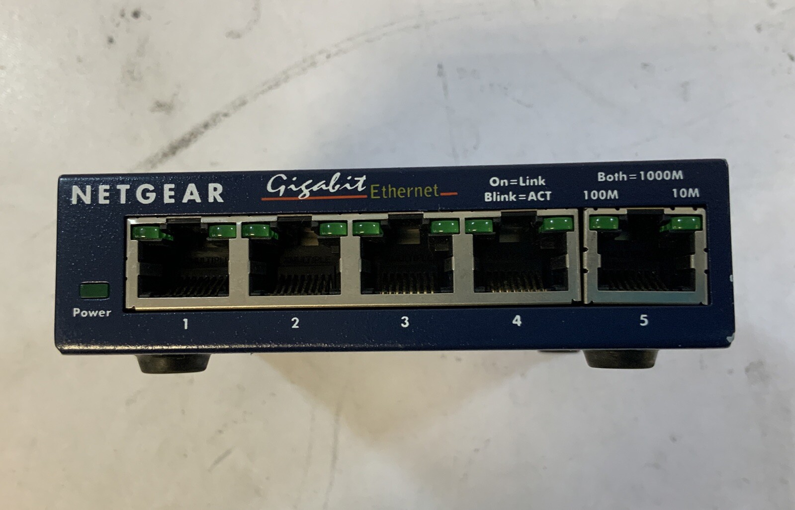 NetGear ProSafe GS105 v2 5-Port Gigabit Ethernet Switch-N5E