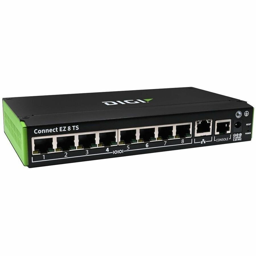 Digi EZ 8 TS 8-port RS-232/22/485 Software-selectable Serial Device Server