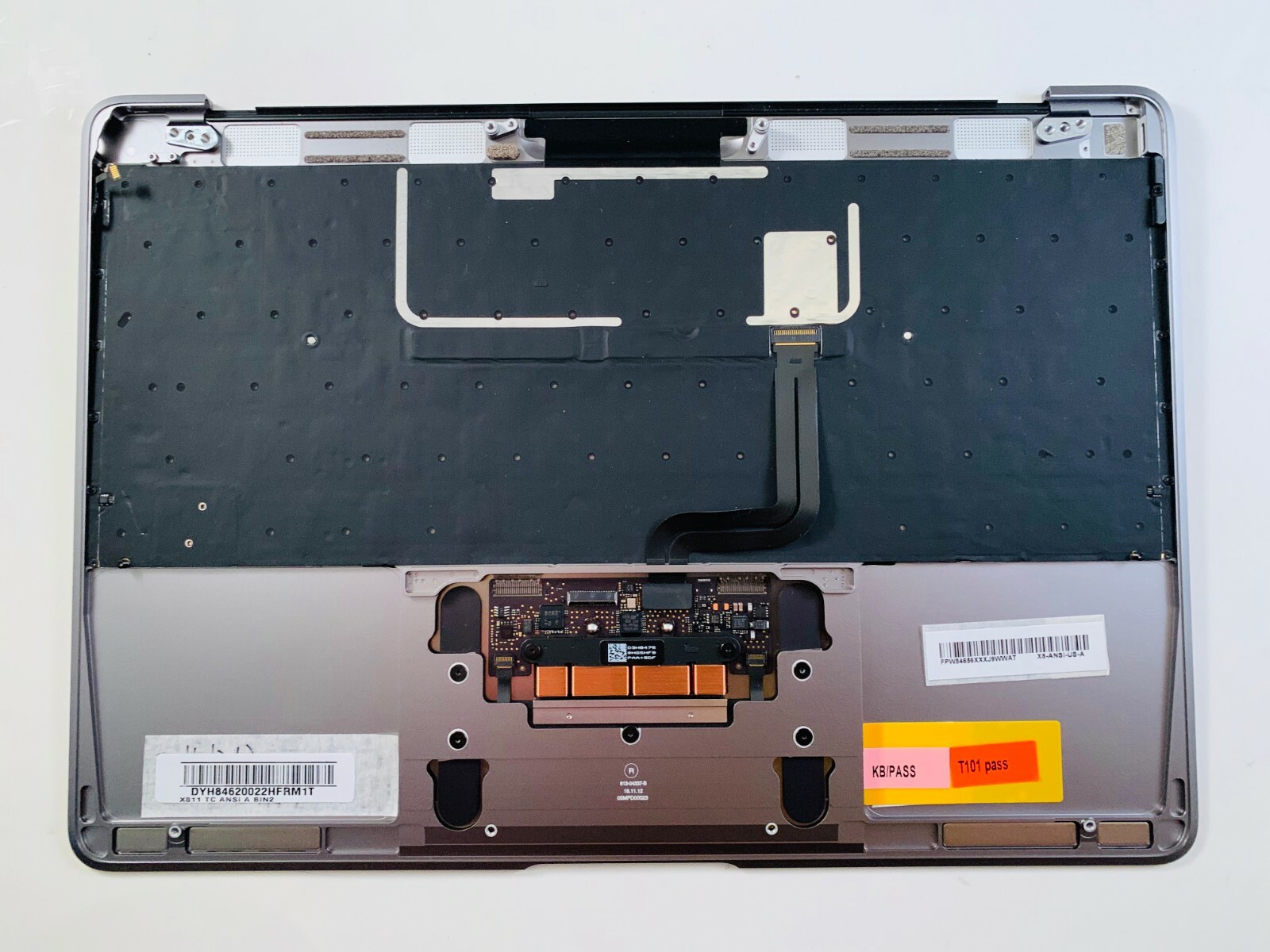 Apple MacBook 12" Retina Top Case Keyboard Space Gray, 2016  2017 1 yr Warranty