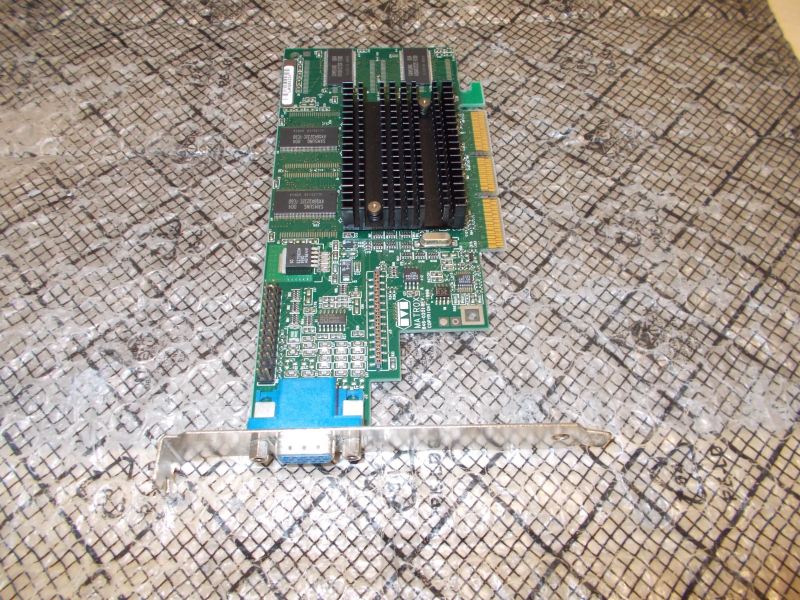 Matrox Millennium G400 32MB AGP VGA Video Card G4+M4A32DG