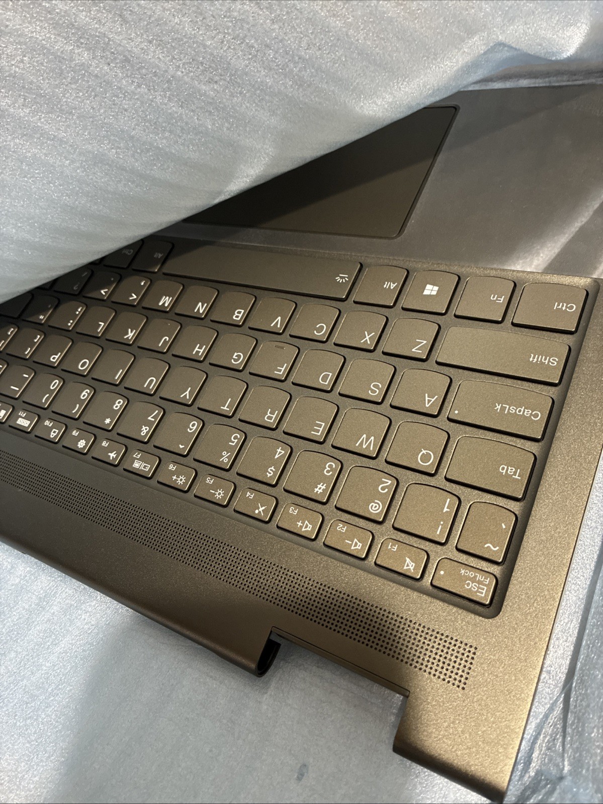 LTPRPTS Replacement Laptop Upper Case Palm Rest Backlit Keyboard Lenovo 7