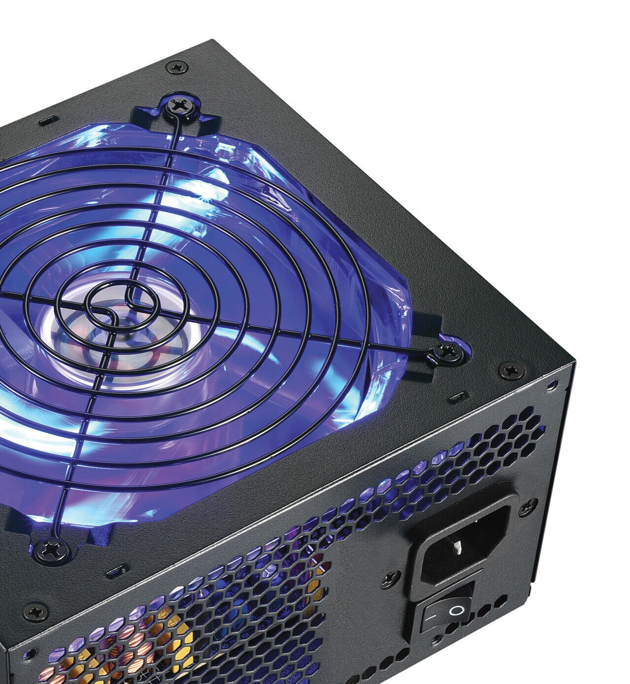 New SHARK 1000W 82plus Quiet Blue LED Fan 2x PCIE Gaming PC ATX12V Power Supply