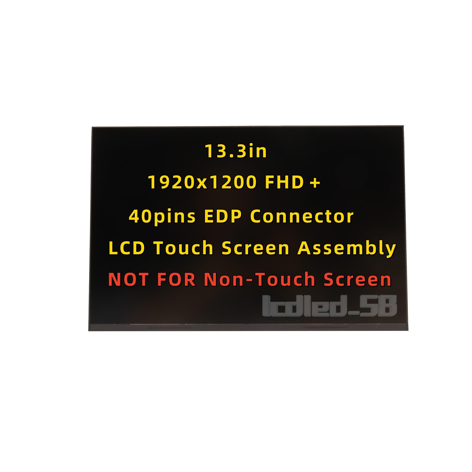 40pin For Lenovo R133NW4K R0 1.2 5D11A22515 SD11A22511 Touch LCD Screen 13.3 FHD