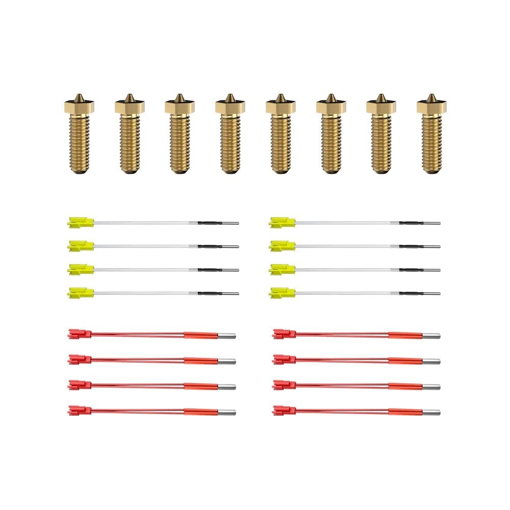 FLSUN SR 3D Printer Part Nozzle Hotend Heat Cartridge Rod Temperature Sensor