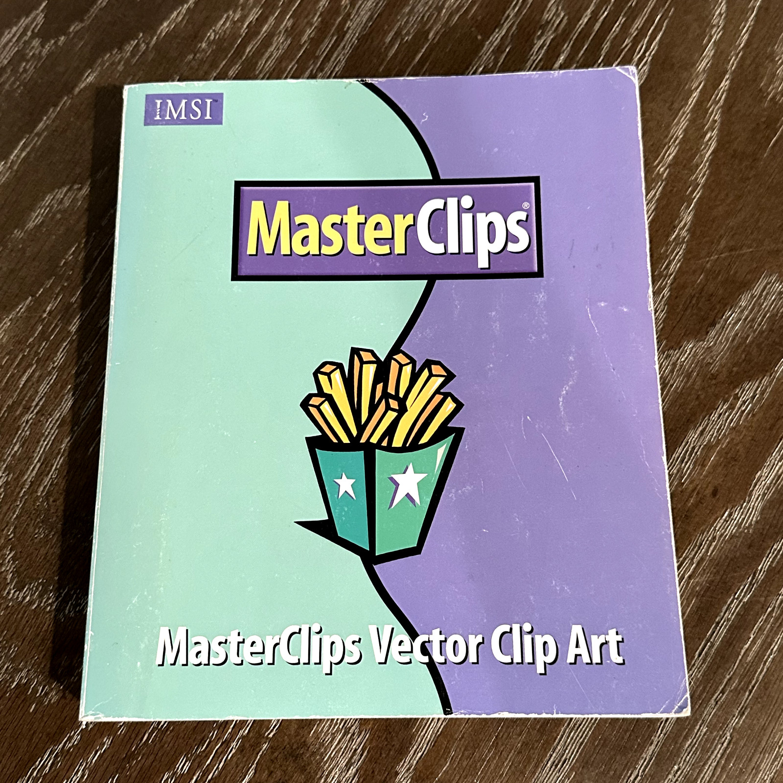 IMSI Master Clips Vector Clip Art Book Paperback Manual ONLY