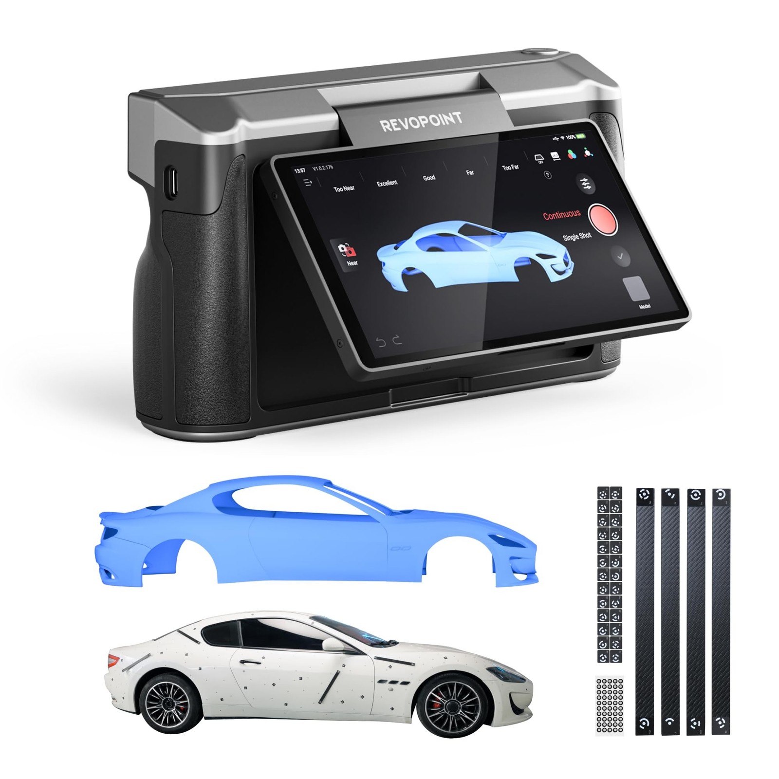 Revopoint MIRACO Plus 3D Scanner for 3D Printing Handheld, 3D Printer Scanner...