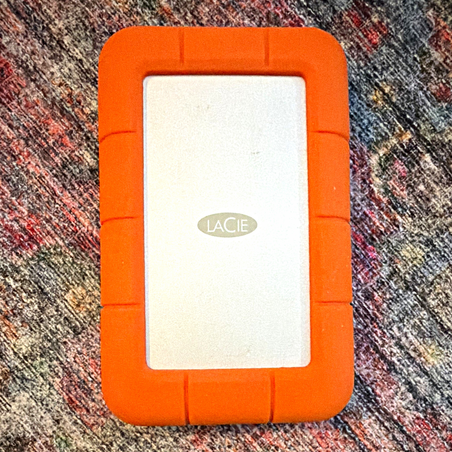 LaCie Rugged Rugged Line External Drive USB-C Orange/Silver 2 TB