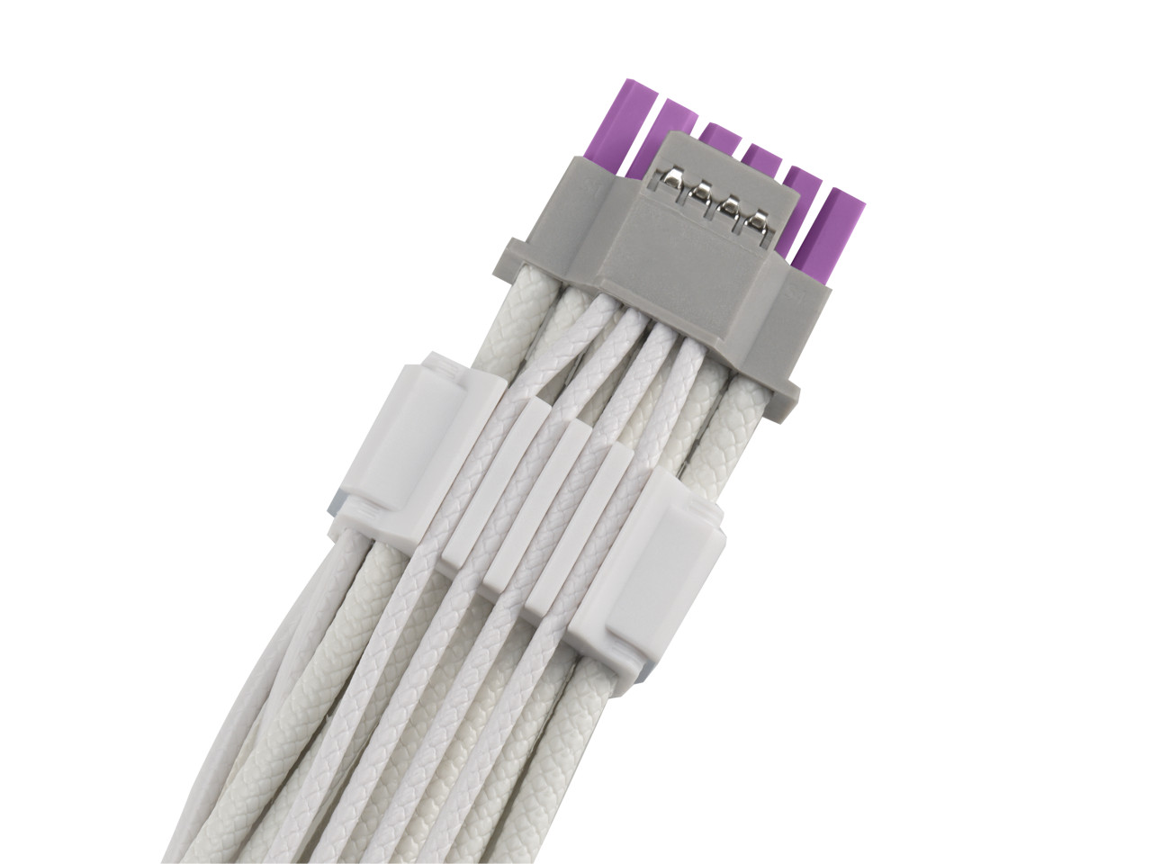 ROG Equalizer White Edition 12V-2x6 PCIe Cable (ATX 3.1 & PCIe 5.1, Load ASUS