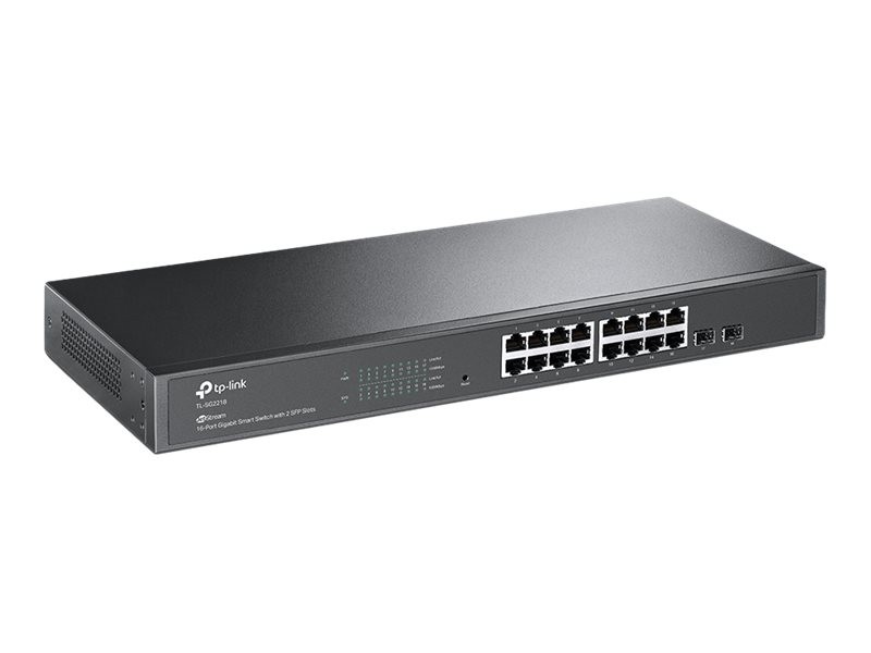 TP-LINK JetStream Smart Switch with 2 Gigabit SFP Slots Switch by TL-SG2218