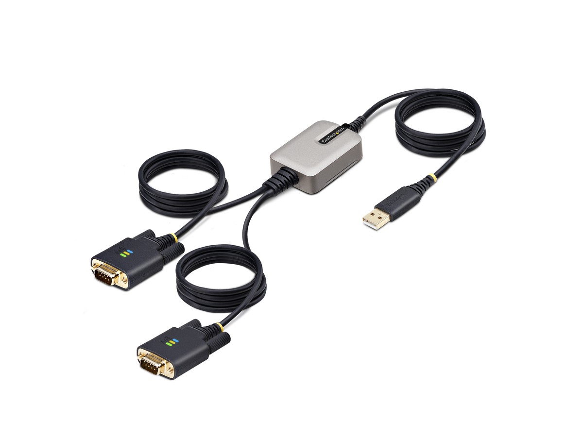 StarTech-New-2P6FFC-USB-SERIAL _ STARTECH 13FT (4M) 2-PORT USB TO SERI