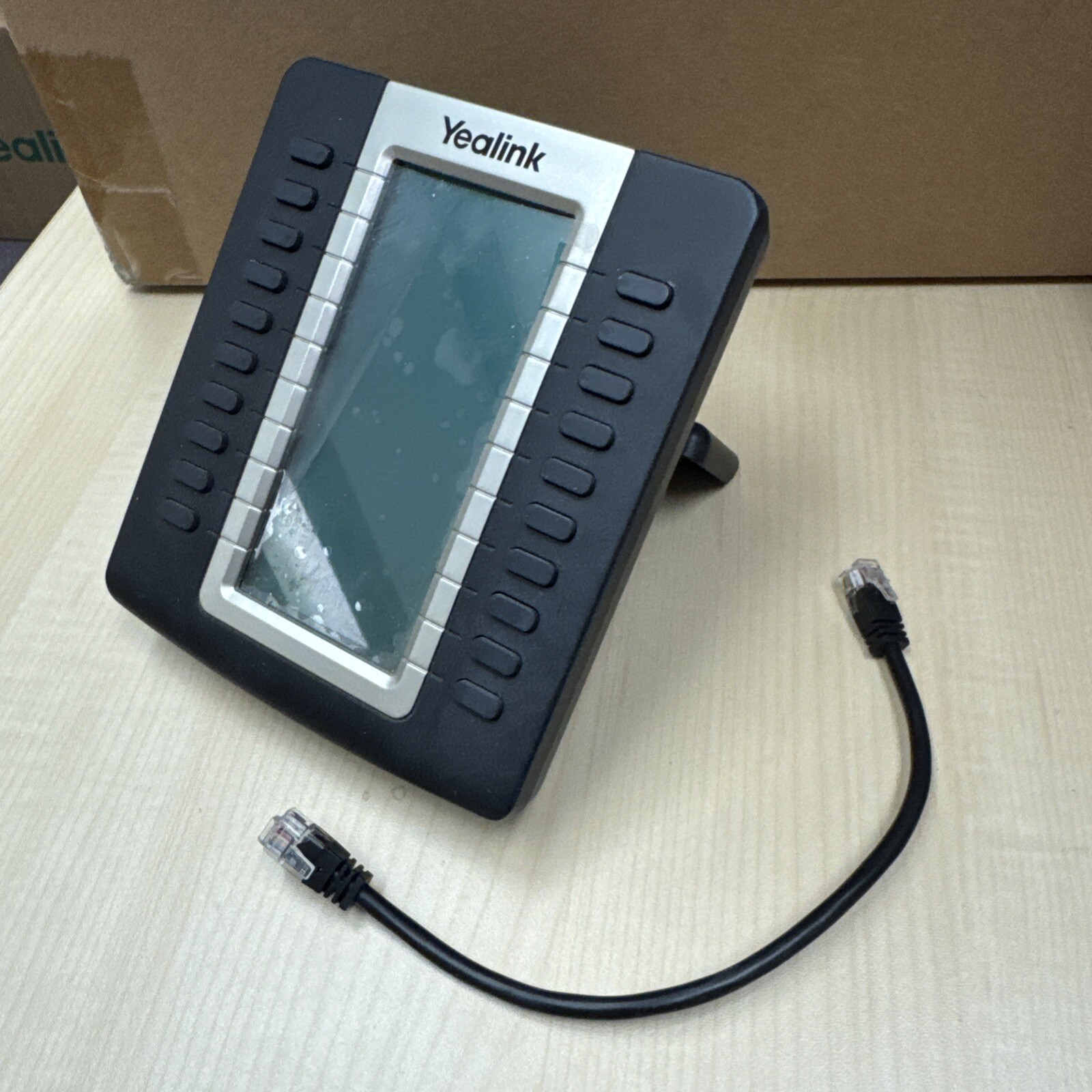 Yealink EXP20 IP Phone expansion T2X Series Keypads with stand and Patch Cable