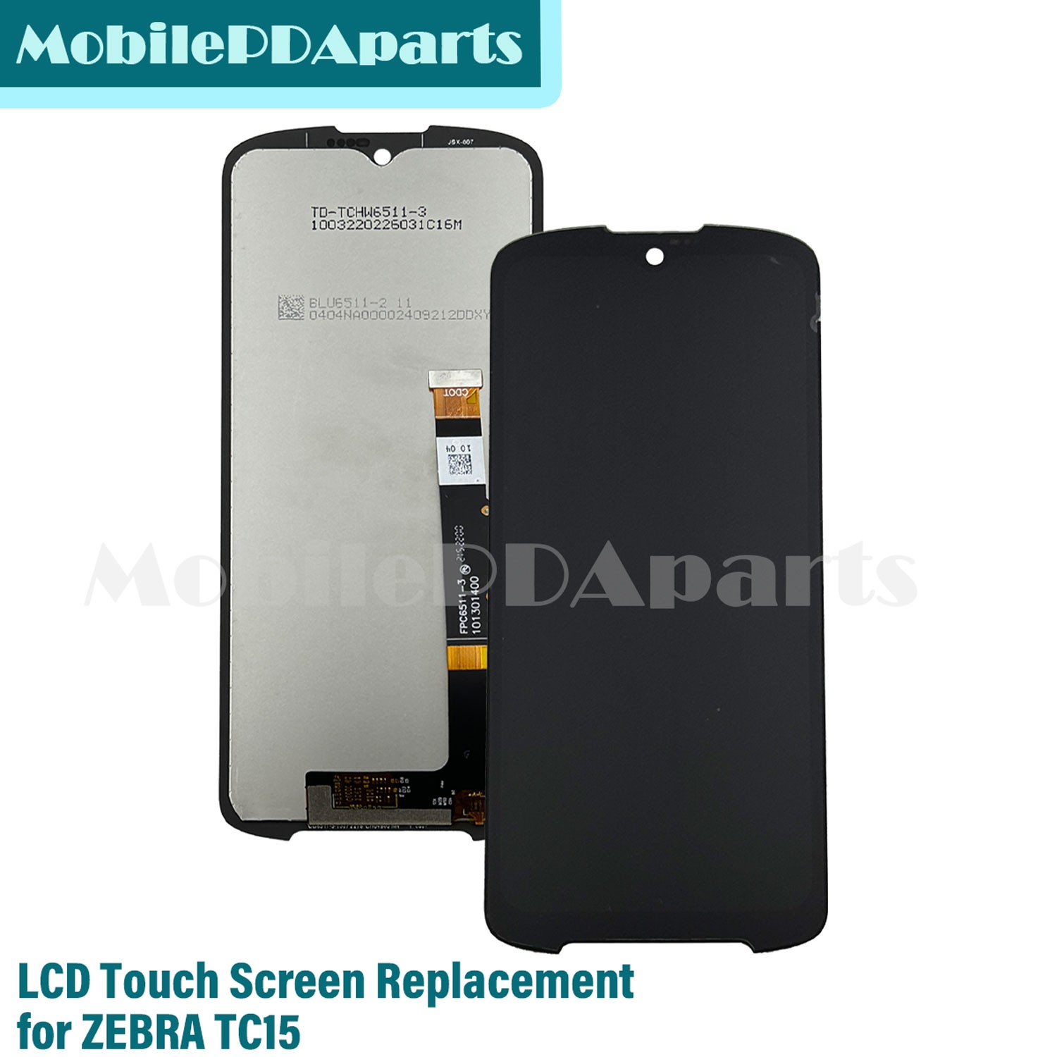 LCD Module with Touch Screen Replacement for ZEBRA TC15