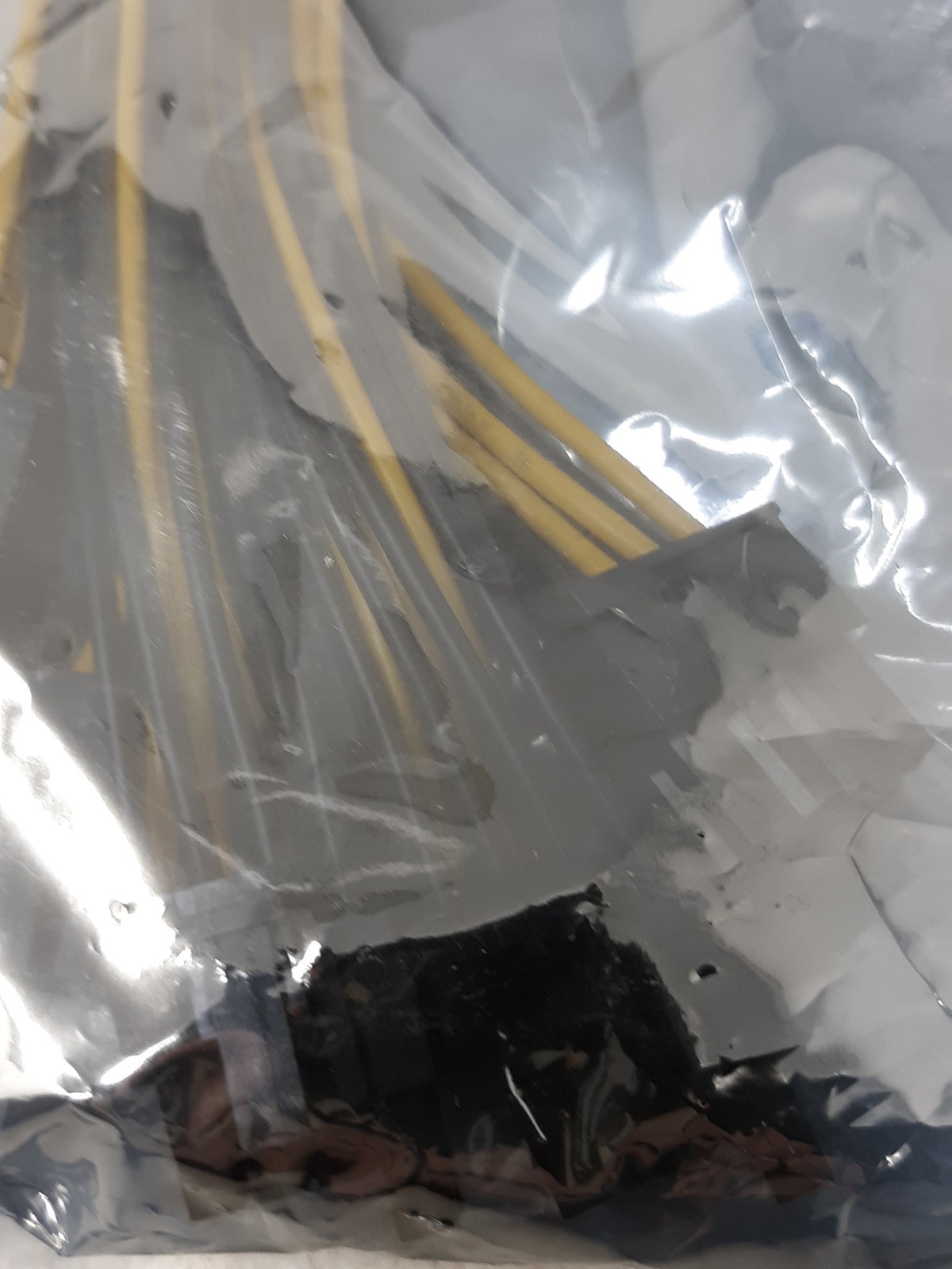Graphics Card 6 Pin to 8 Pin PCIe Power Adapter Cable 23cm - Lot of 6