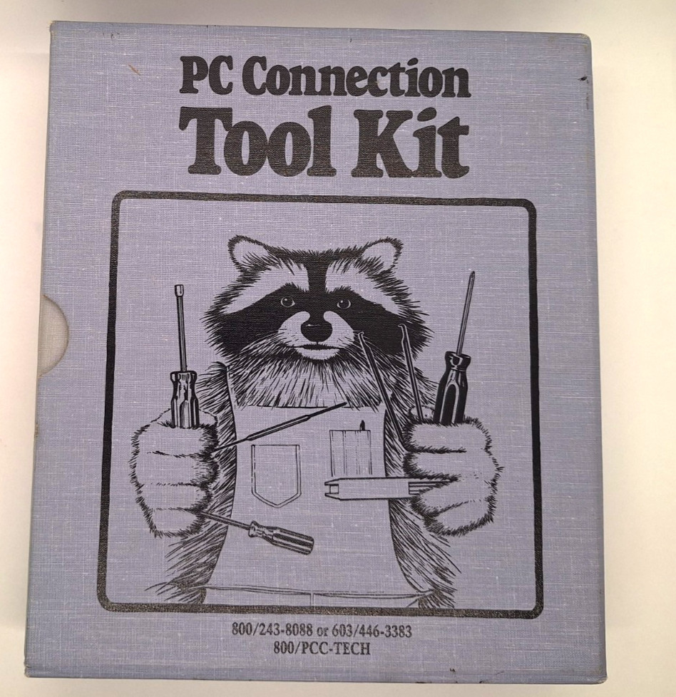 *Scarce* PC Connection Tool Kit  Stanley Tools Vintage Raccoon