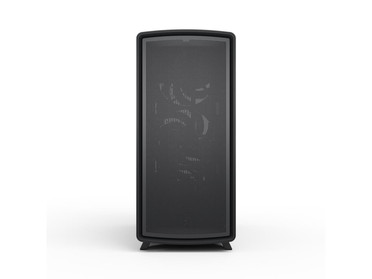 Fractal Design Summit Blackout TG Blackened Oak PC Gaming Case - Tempered Glass
