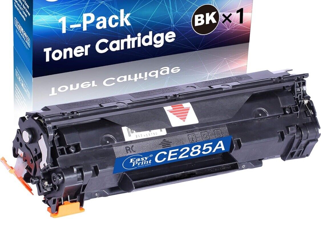 1 Pack High Yield CE285A Toner Cartridge for HP 85A LaserJet P1102W M1217nfw Blk