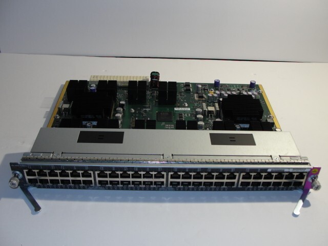 Cisco 48-Port Catalyst Multi-Speed Gigabit Ethernet Switch WS-X4648-RJ45V+E