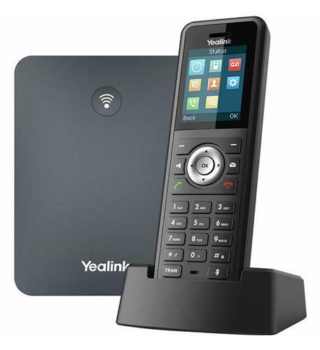 Yealink W79P DECT IP Phone System W59R Rugged Handset and W70B Base Unit Package
