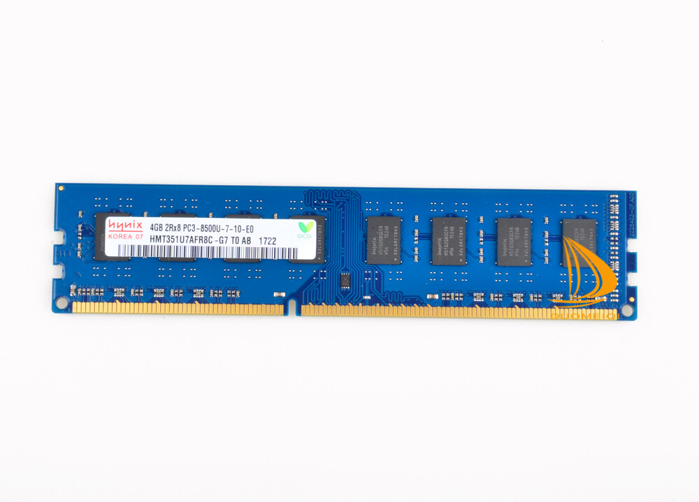 For Hynix 4GB DDR3 1066MHz 2RX8 PC3-8500U 240PIN DIMM Desktop Memory RAM Test 4G