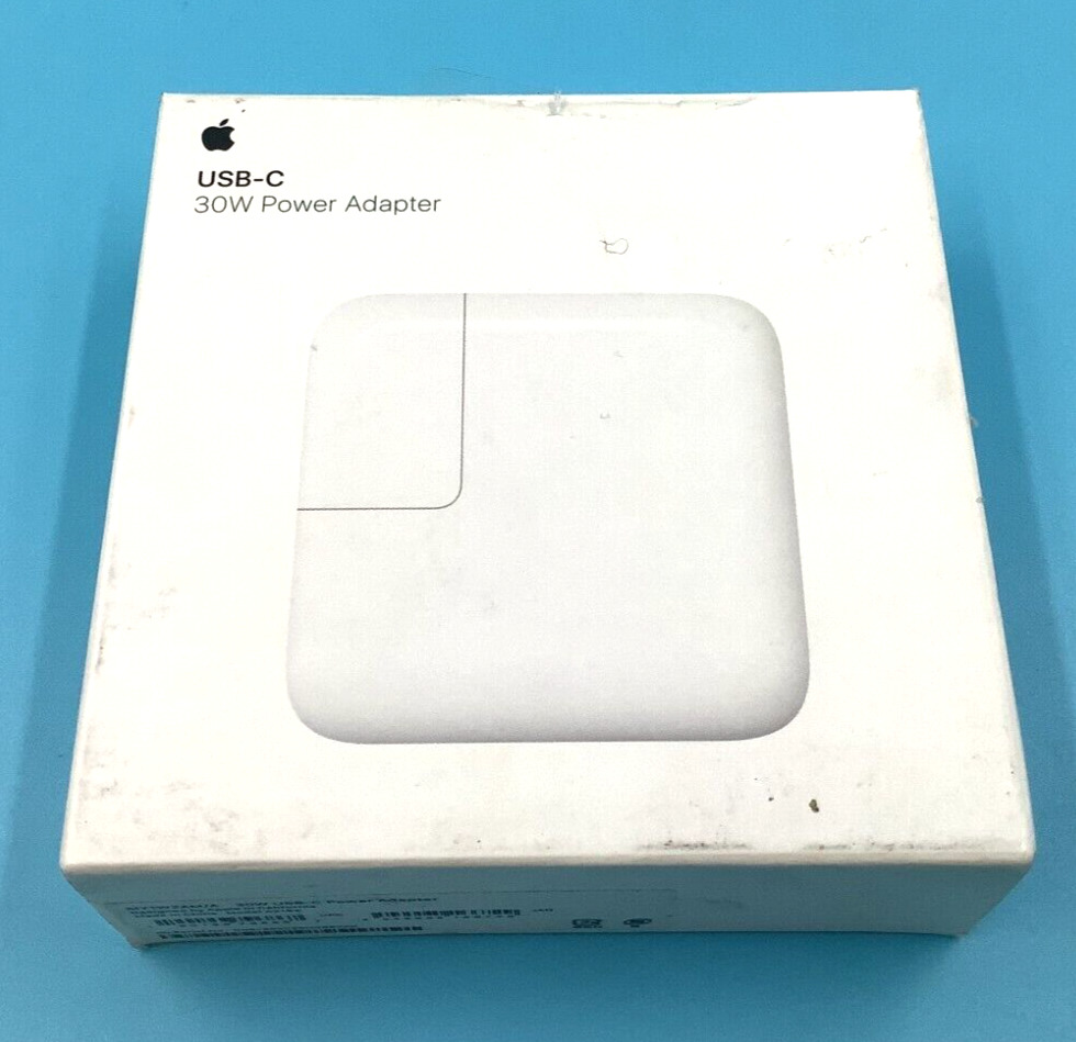 Apple MY1W2AM/A USB-C Power Adapter 30 Watt White ✅ ❤️️ ✅ ❤️️ Open Box